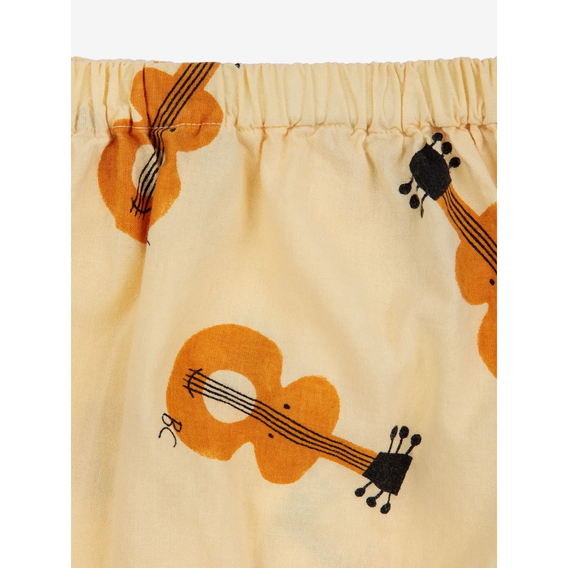 Baby Acoustic Guitar All Over Woven Bloomer