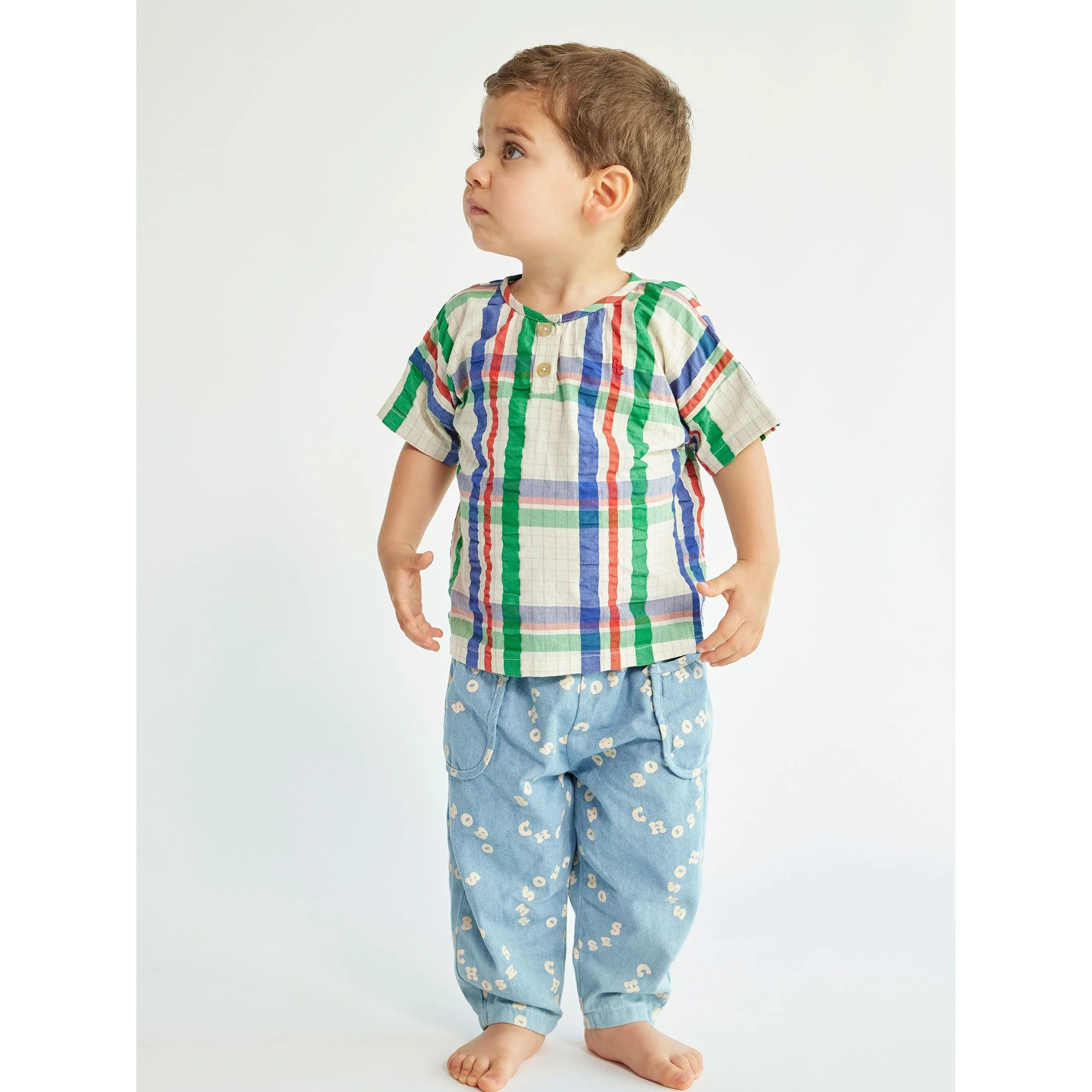 Baby Bobo Choses Circle Denim Pants