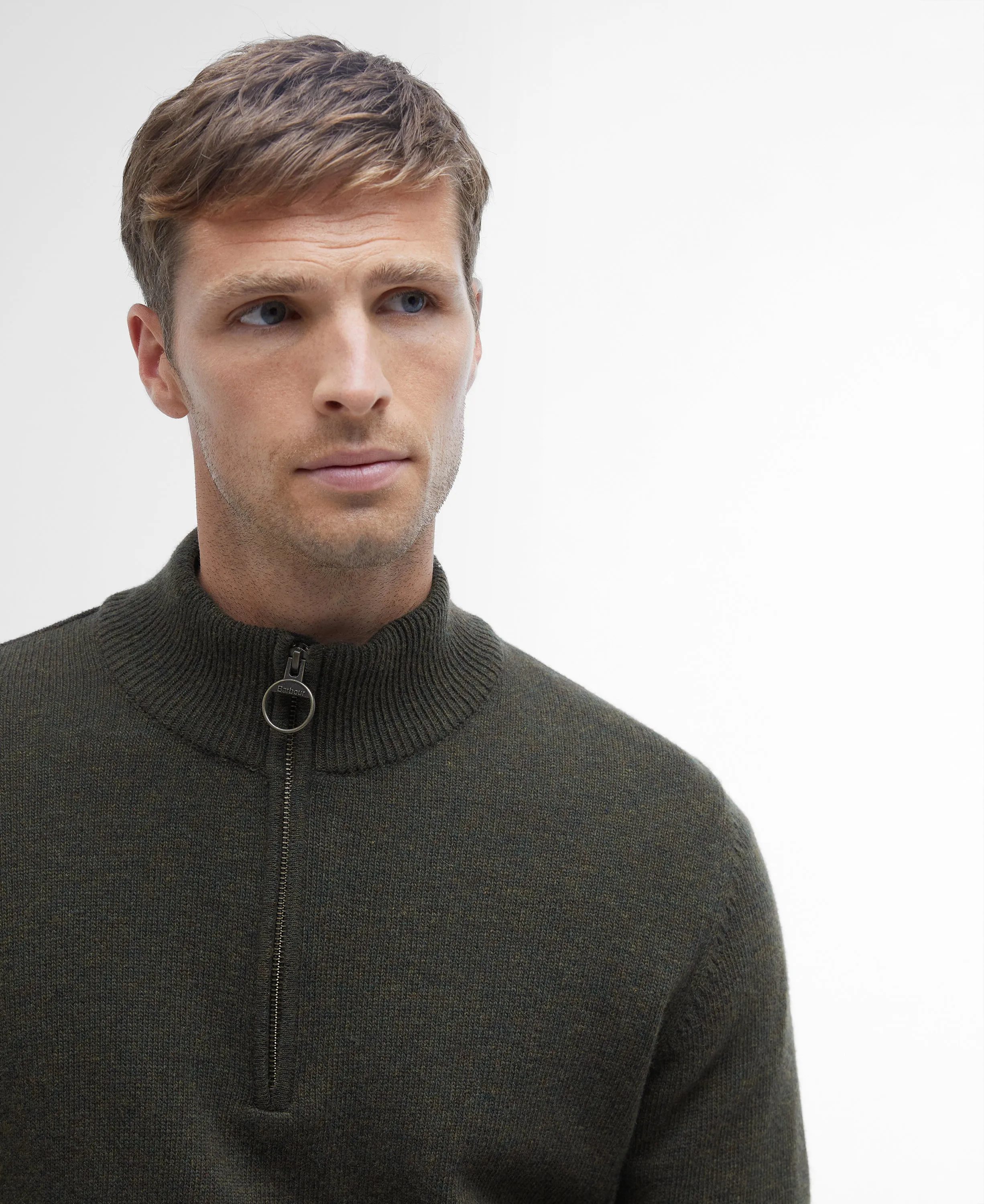 Barbour Holden Half Zip Men's Sweater