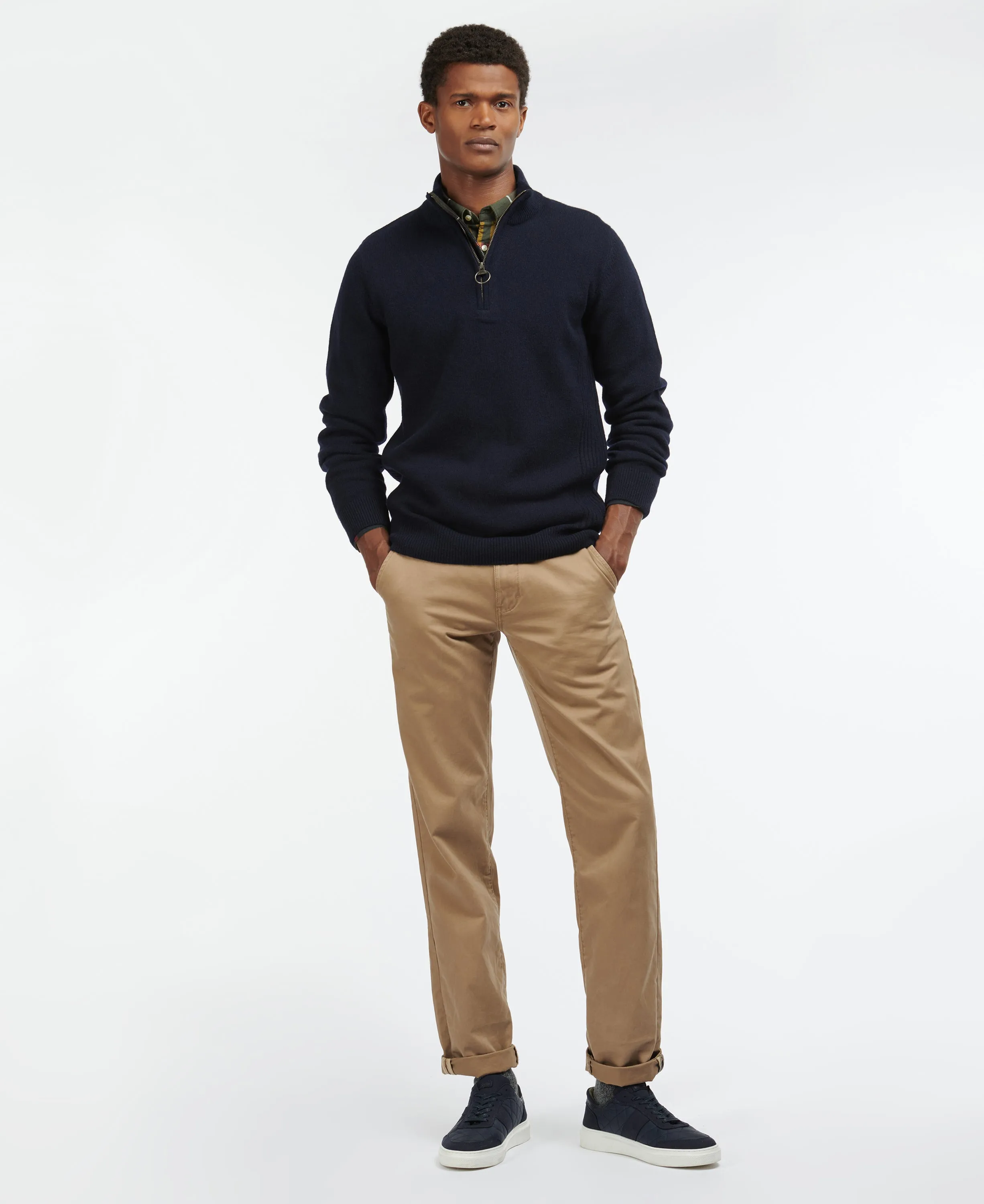 Barbour Holden Half Zip Men's Sweater