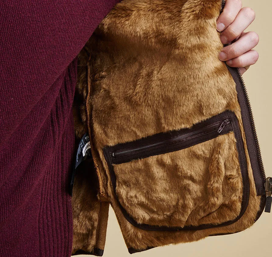 Barbour Warm Pile Waistcoat Zip-in Liner
