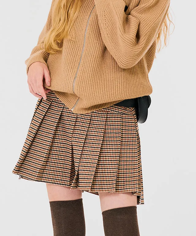 BENECIA 12 Brushed Classic Check - Beige