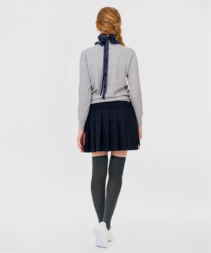 BENECIA 12 Classic Skirt With Fleece - Navy