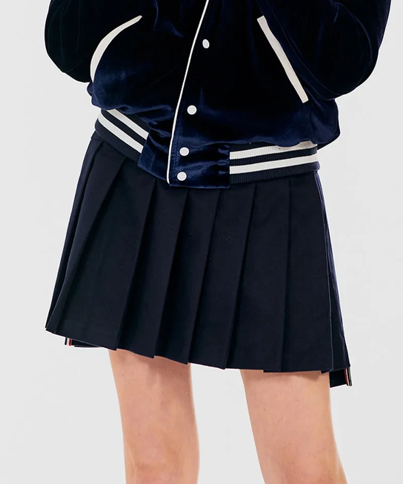 BENECIA 12 Classic Skirt With Fleece - Navy