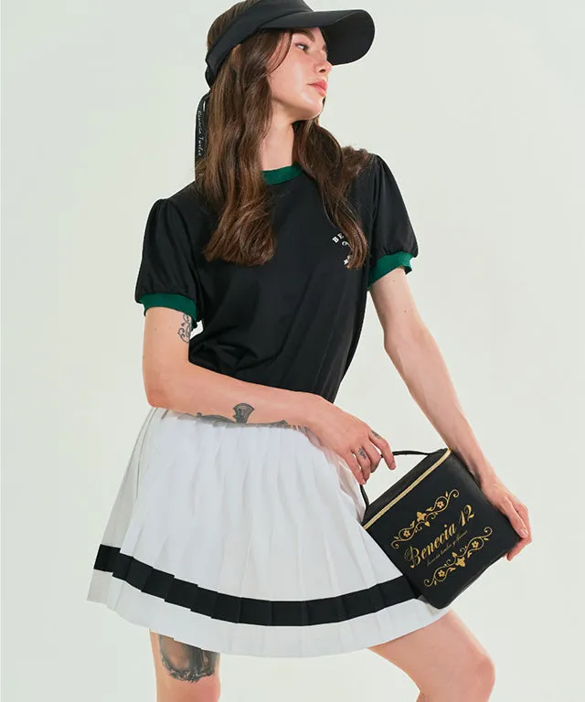 BENECIA 12 Color Matching Pleats - White Black