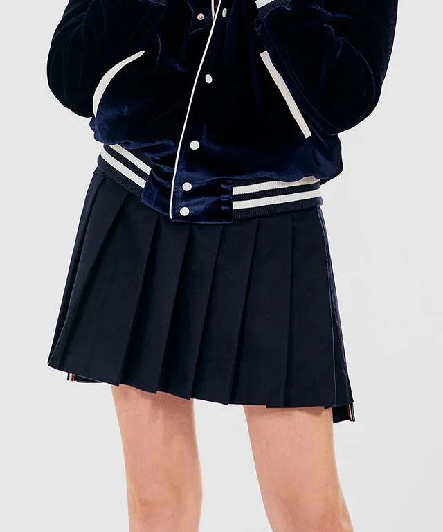BENECIA 12 Raised Classic Skirt - Navy