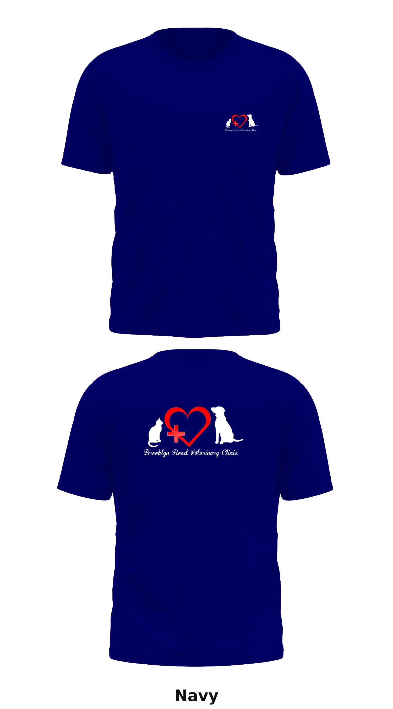 Brooklyn Road Veterinary Clinic  Store 1 Core Men's SS Performance Tee - 51174279872