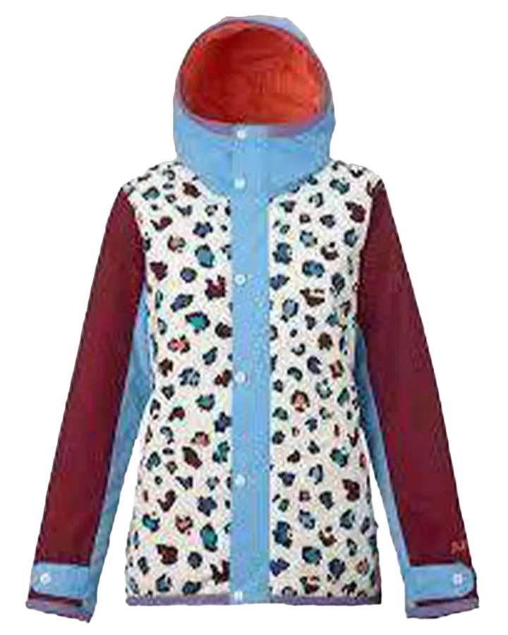 Burton Twc Yea Jacket - Rainbow Cheeta (S)