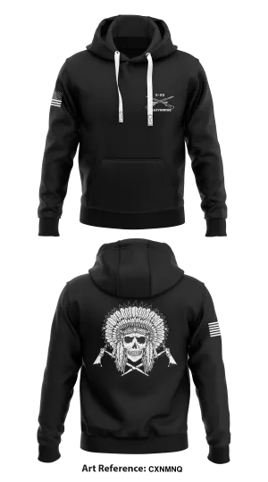 C Co, 2 BN, 23rd IN Store 1  Core Men's Hooded Performance Sweatshirt - CxnmnQ