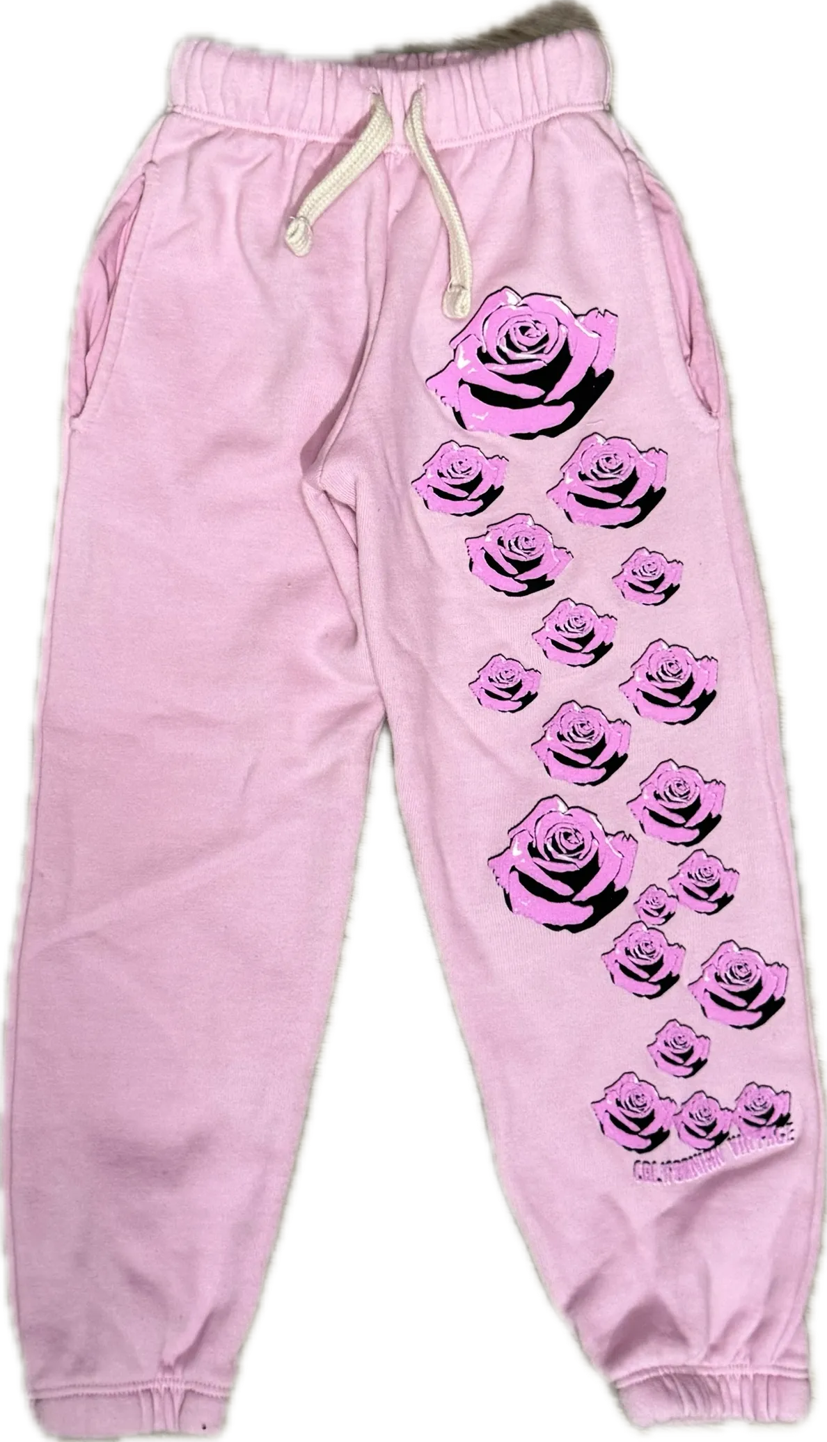 Californian Vintage- Multi Rose Sweatpants (pink)