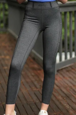 Cancun schooling leggings in Marle Coal