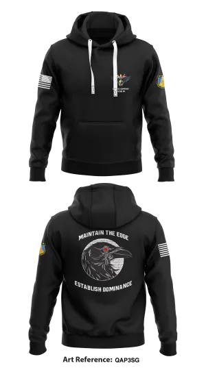 Charlie Company, 742nd MI Store 1  Core Men's Hooded Performance Sweatshirt - QaP3sG