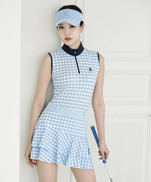 CHUCUCHU Gingham Check Skirt- 3 Colors