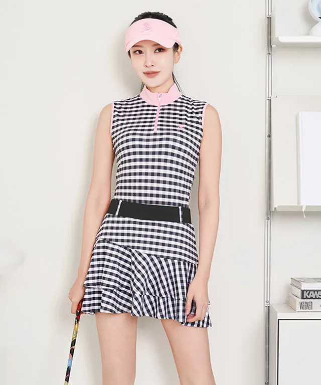 CHUCUCHU Gingham Check Skirt- 3 Colors