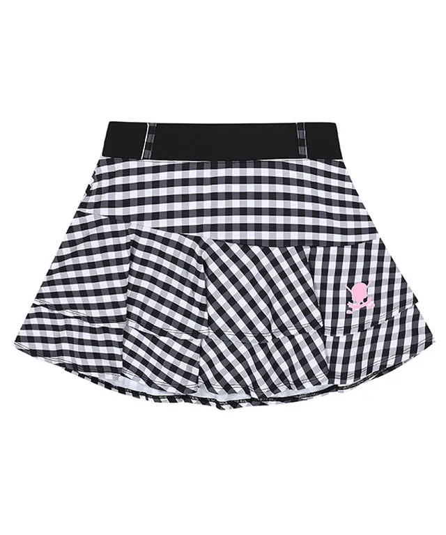 CHUCUCHU Gingham Check Skirt- 3 Colors