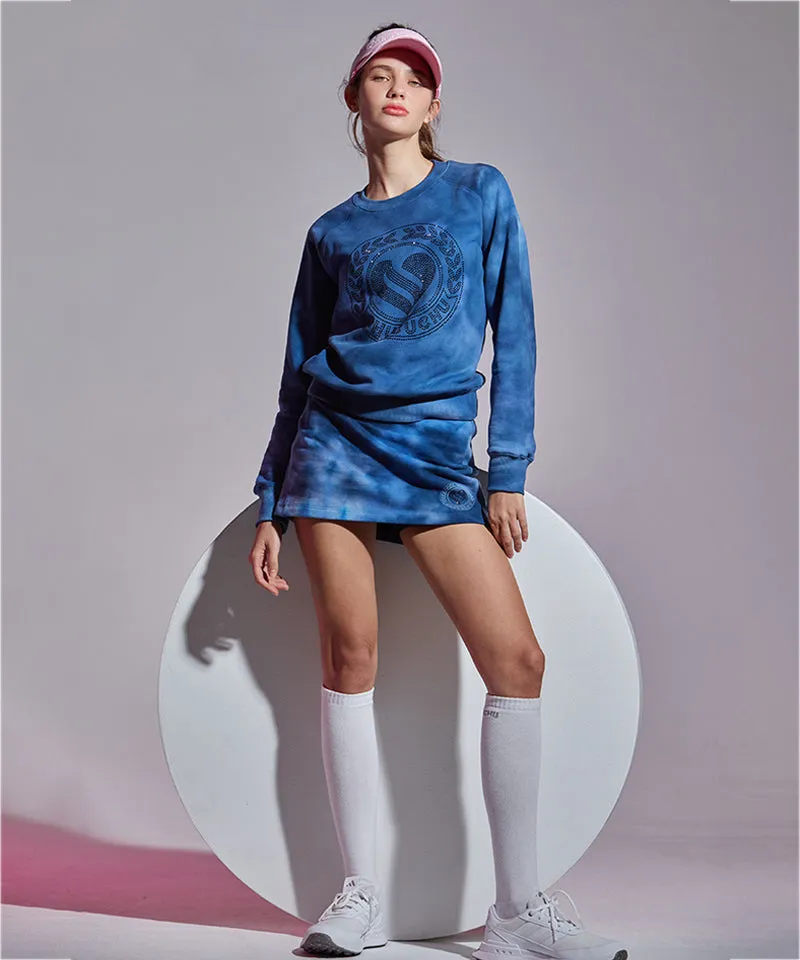 CHUCUCHU Marble Point Skirt - Navy