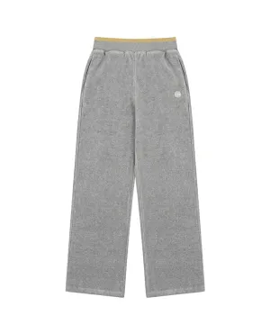 CHUCUCHU Velour Pants - Silver