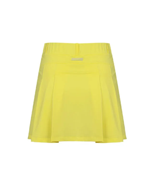 CHUCUCHU Women's Colorful Skirt - Lemon Yellow