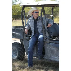 Cinch Men's Grey Shirt Jacket