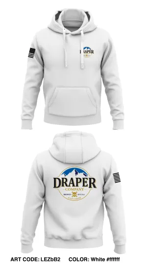 D Co, 1 BN, 116th IN  Store 1  Core Men's Hooded Performance Sweatshirt - LEZbB2