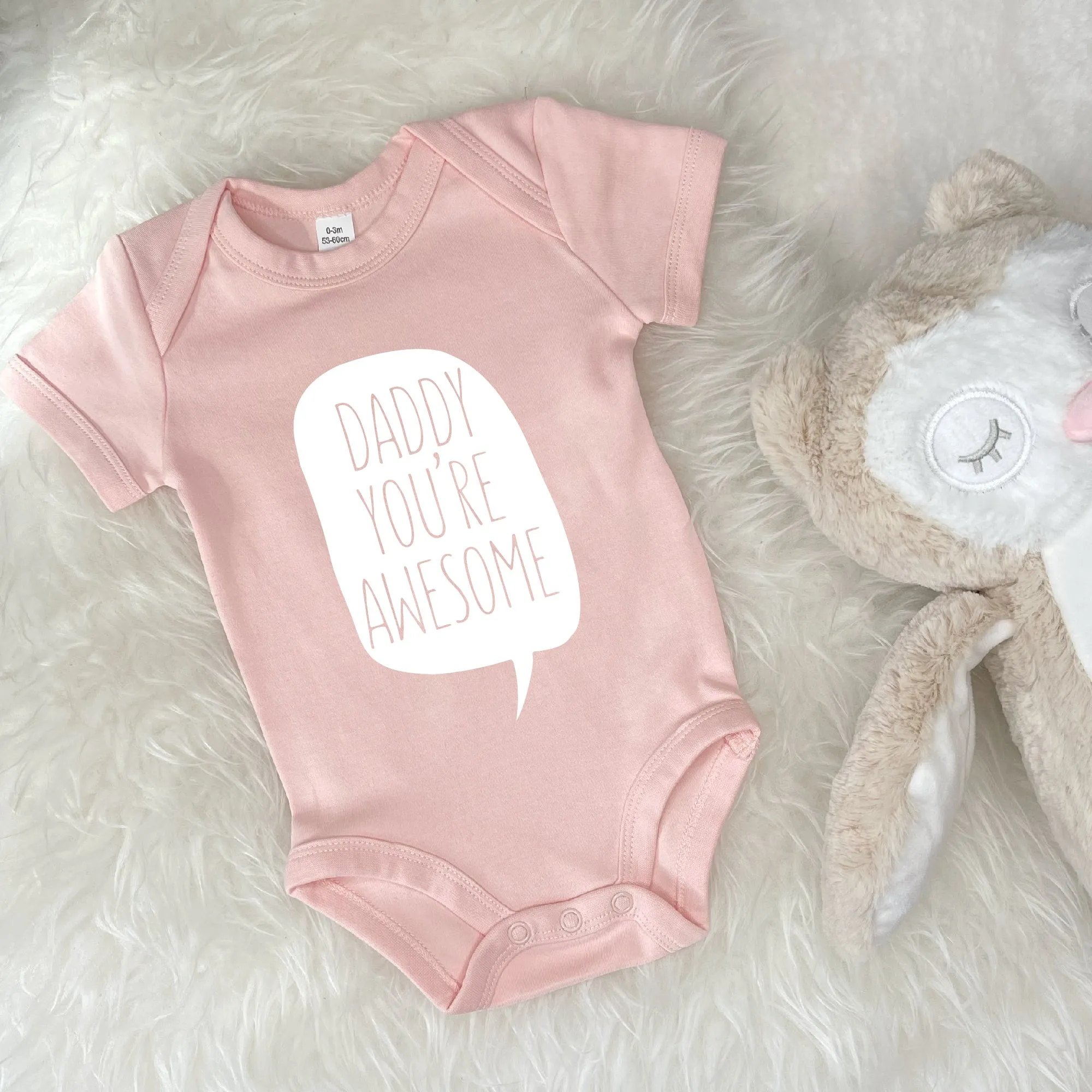 Daddy You're Awesome' Babygrow