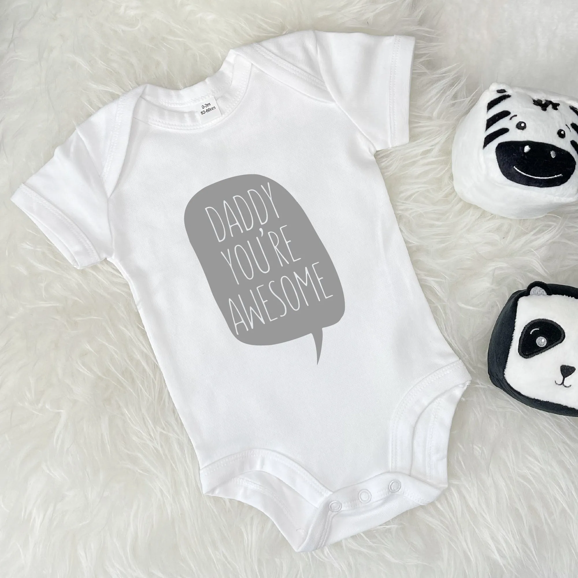 Daddy You're Awesome' Babygrow