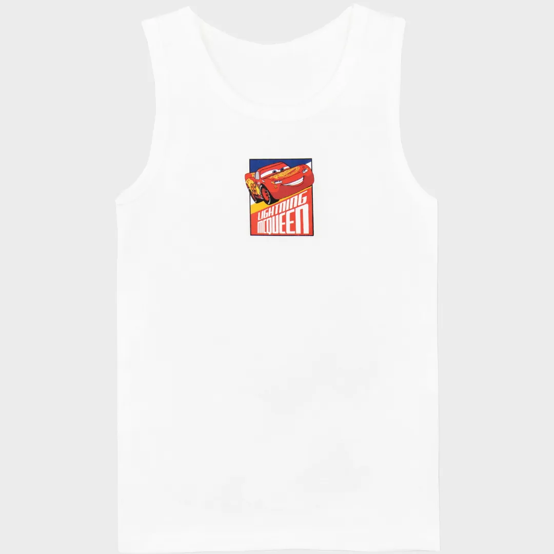Disney Cars Vest Tops - Pack of 2