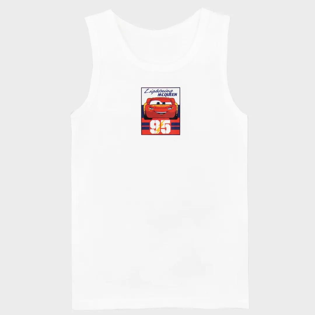Disney Cars Vest Tops - Pack of 2
