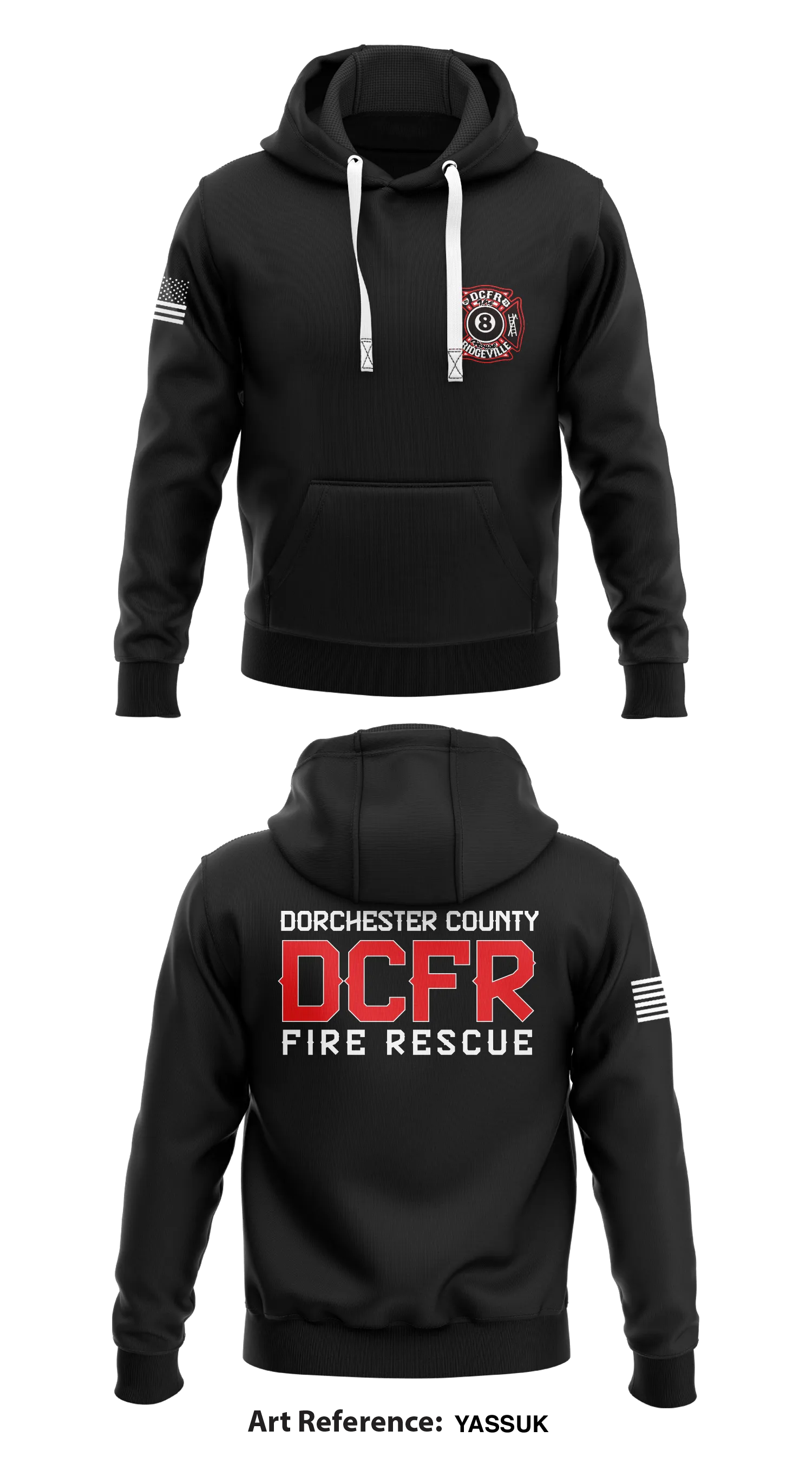 Dorchester County Fire Rescue Store 1  Core Men's Hooded Performance Sweatshirt - yaSsUk
