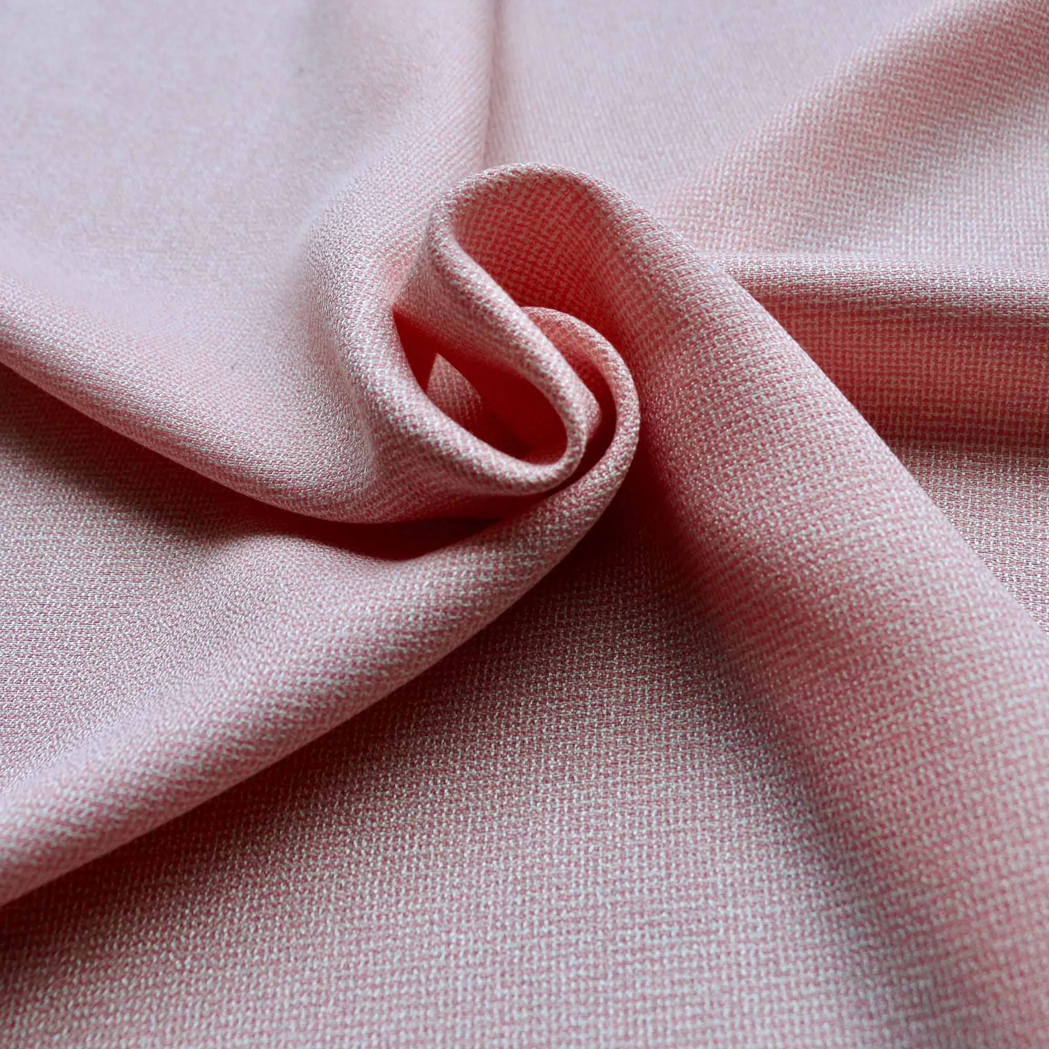 Double Crepe Fabric -  Pink