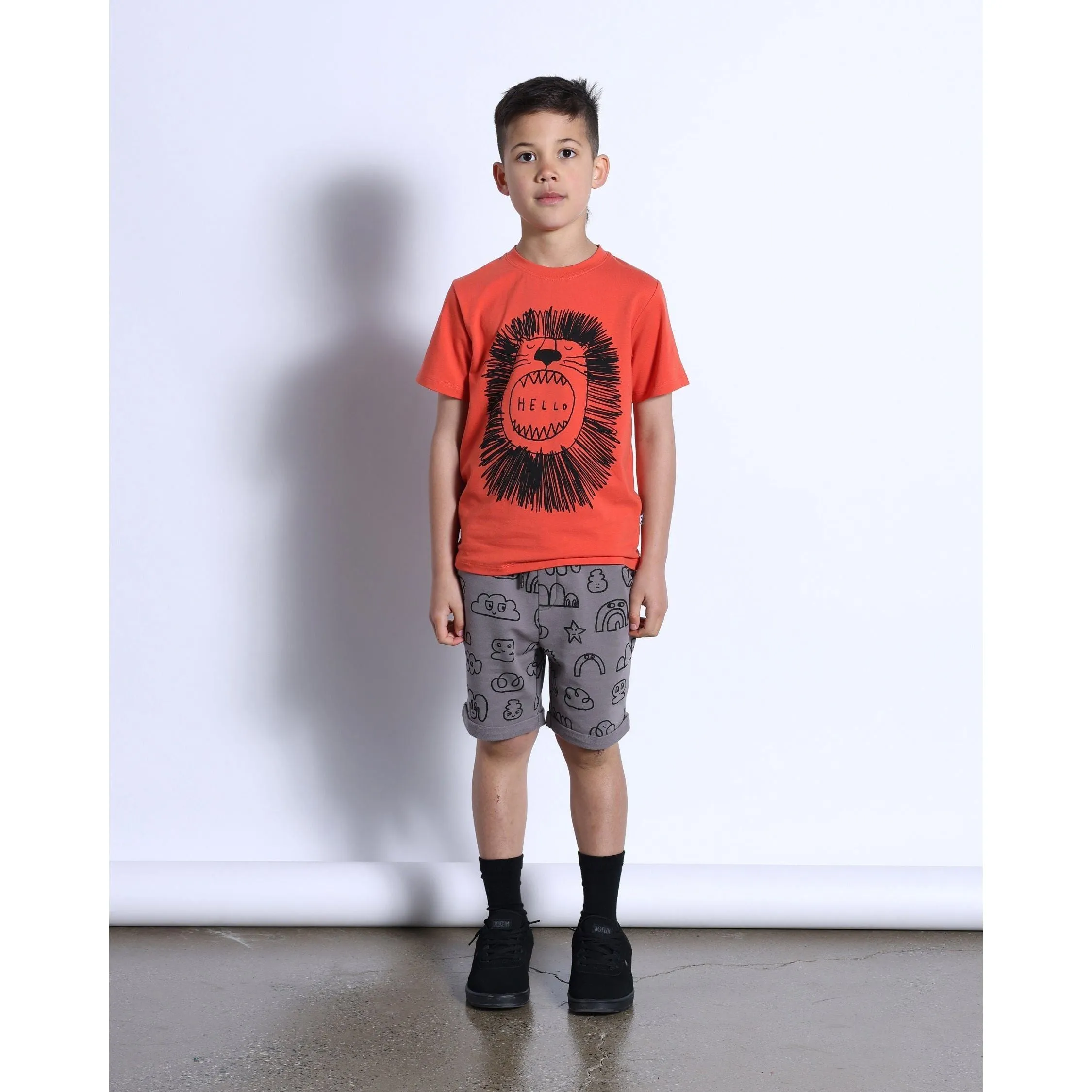 Drawings Short- Dark Grey