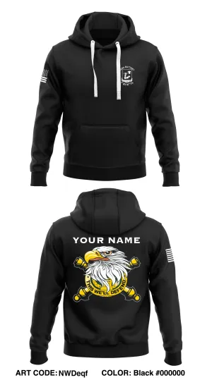 Echo Battery, 1-4th FA BN, 434th FA BDE Store 1  Core Men's Hooded Performance Sweatshirt - NWDeqf