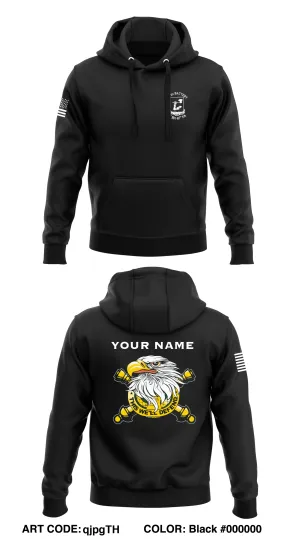 Echo Battery, 1-4th FA BN, 434th FA BDE Store 1  Core Men's Hooded Performance Sweatshirt - qjpgTH