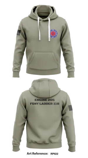 Engine 25 Ldder118 Store 1  Core Men's Hooded Performance Sweatshirt - rpII22