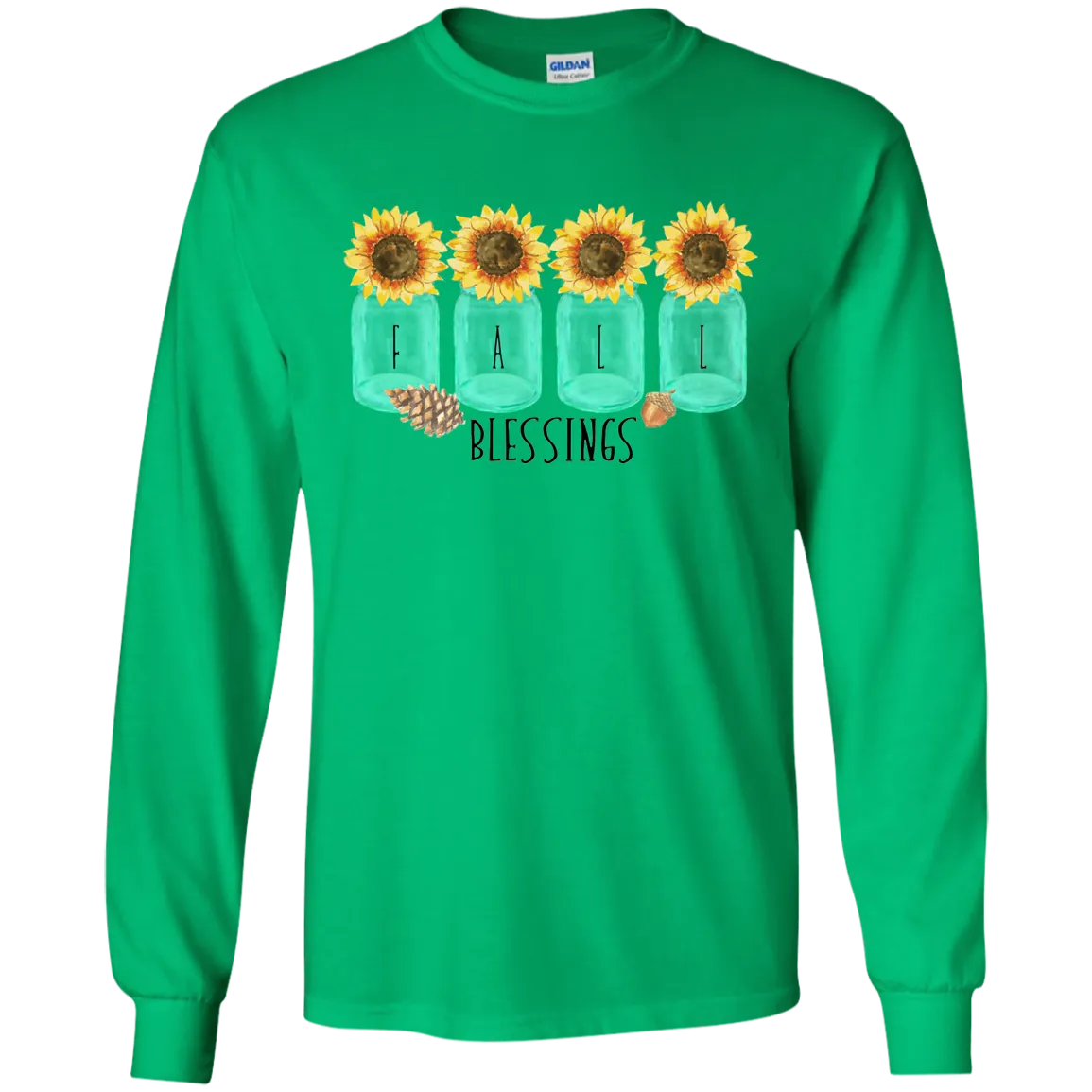 Fall Blessings Long Sleeve Tee – Embrace Autumn’s Warmth and Charm