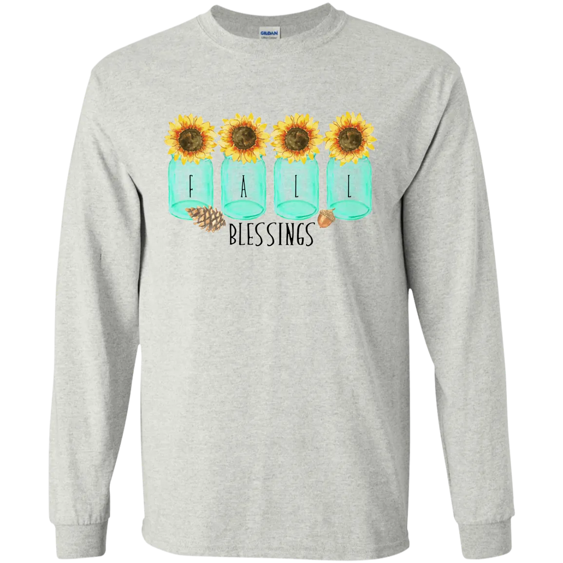 Fall Blessings Long Sleeve Tee – Embrace Autumn’s Warmth and Charm