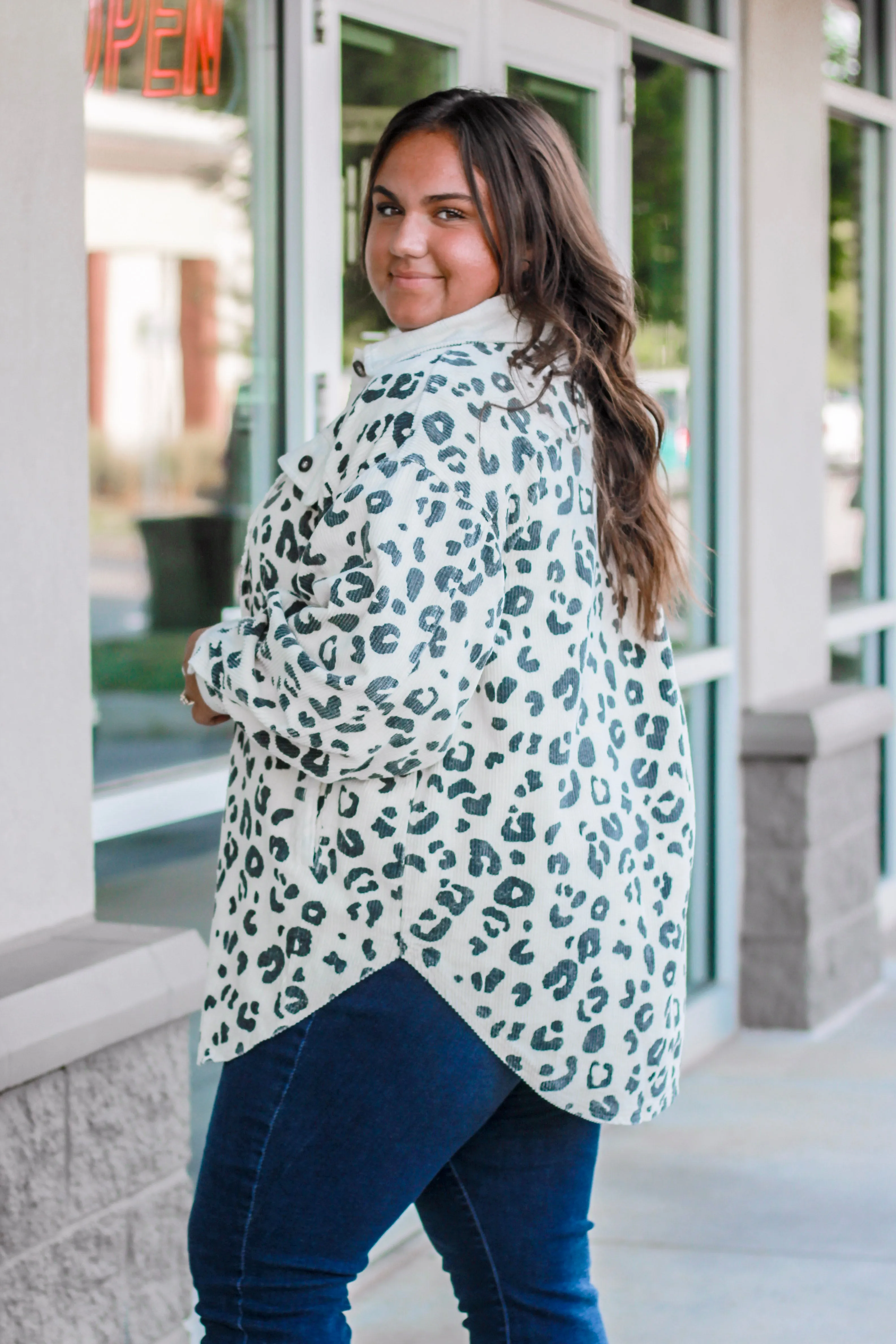 Fall For You Animal Print Shacket