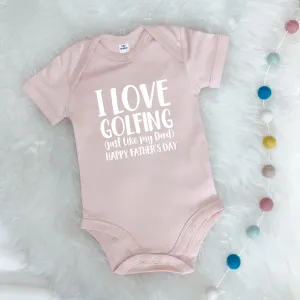 Father And Child Love … Personalised Babygrow