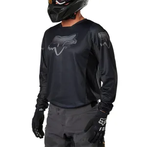Fox 180 Blackout Jersey - Black/Black