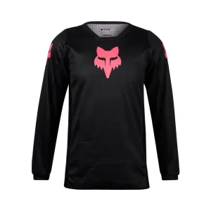 Fox Youth Girls Blackout Jersey [Black/Black]