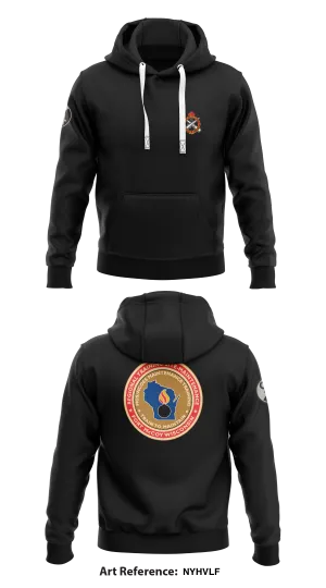 Ft. McCoy RTS-M Store 1  Core Men's Hooded Performance Sweatshirt - NYHVLF