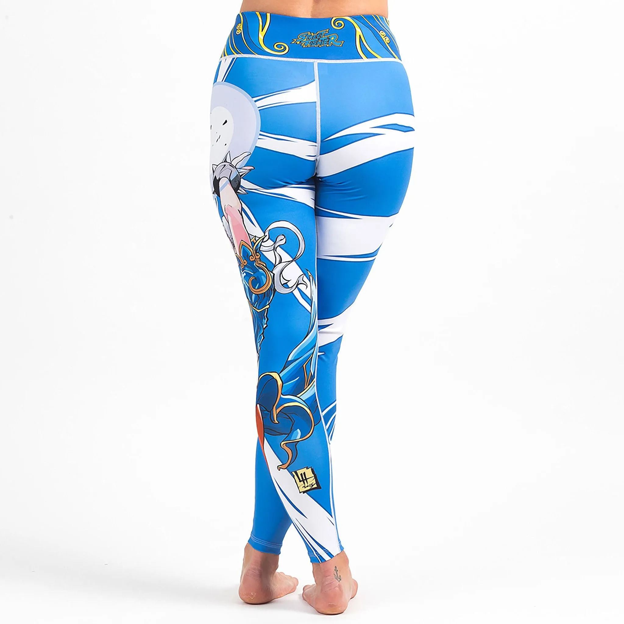 Fusion Fight Gear Chun Li Street Fighter Ladies Spats Compression Pants