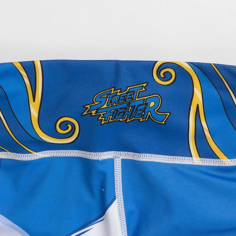 Fusion Fight Gear Chun Li Street Fighter Ladies Spats Compression Pants