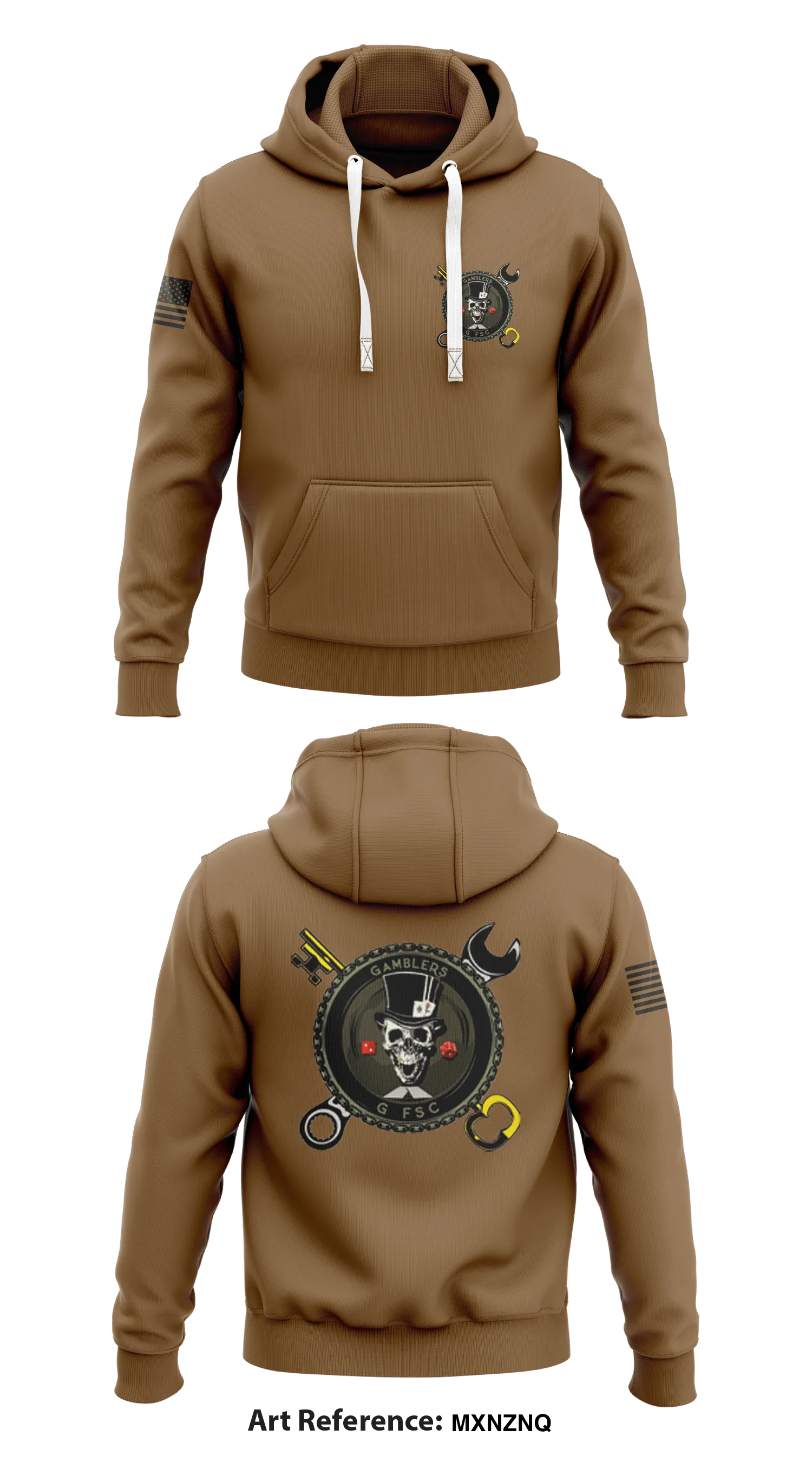 Gambler Store 1  Core Men's Hooded Performance Sweatshirt - MxNznq
