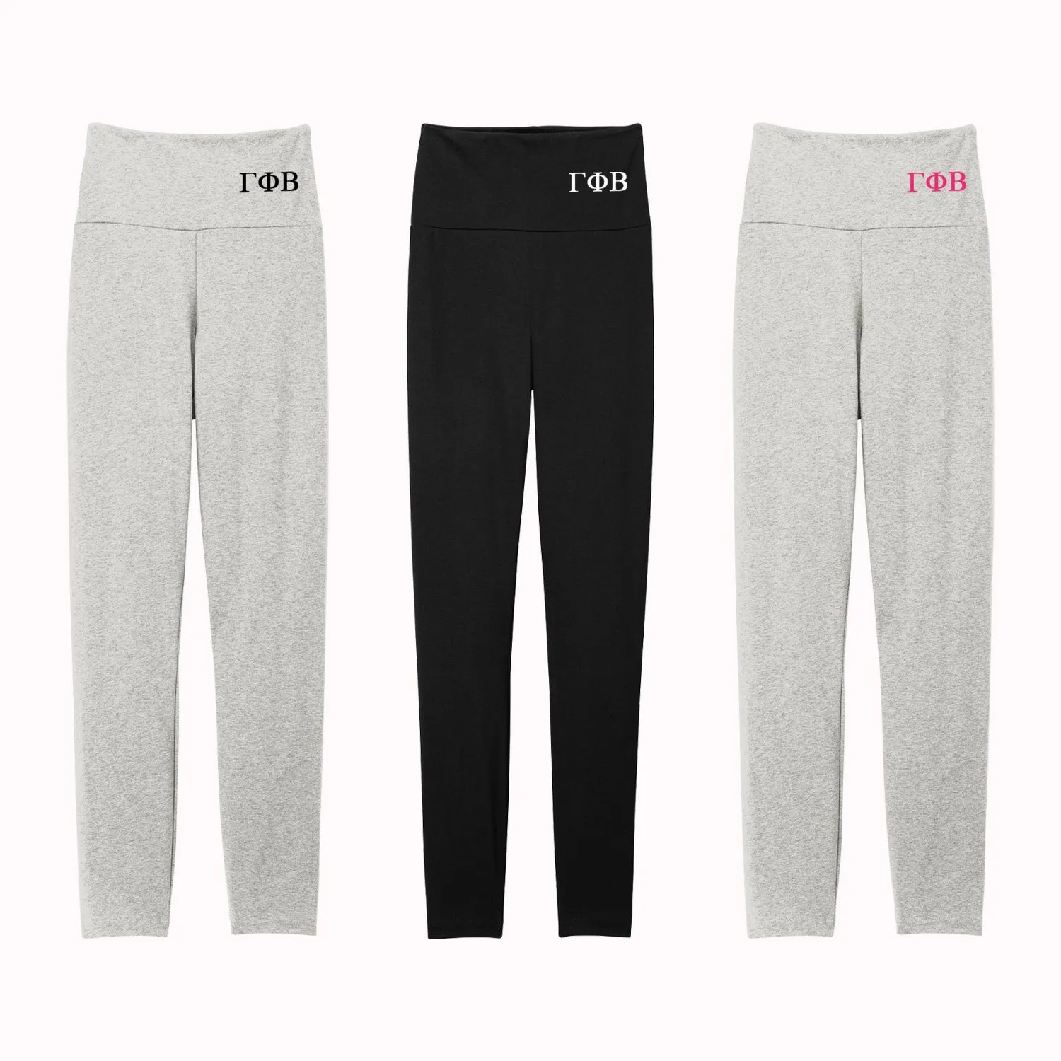 Gamma Phi Beta High Waist Leggings