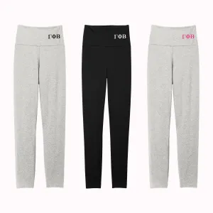 Gamma Phi Beta High Waist Leggings