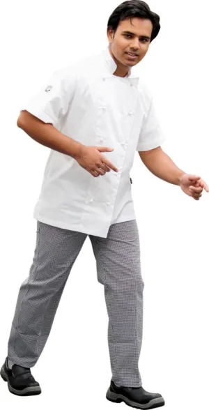 GC-Classic Light Weight & Vented Short Sleeve Chef Jacket