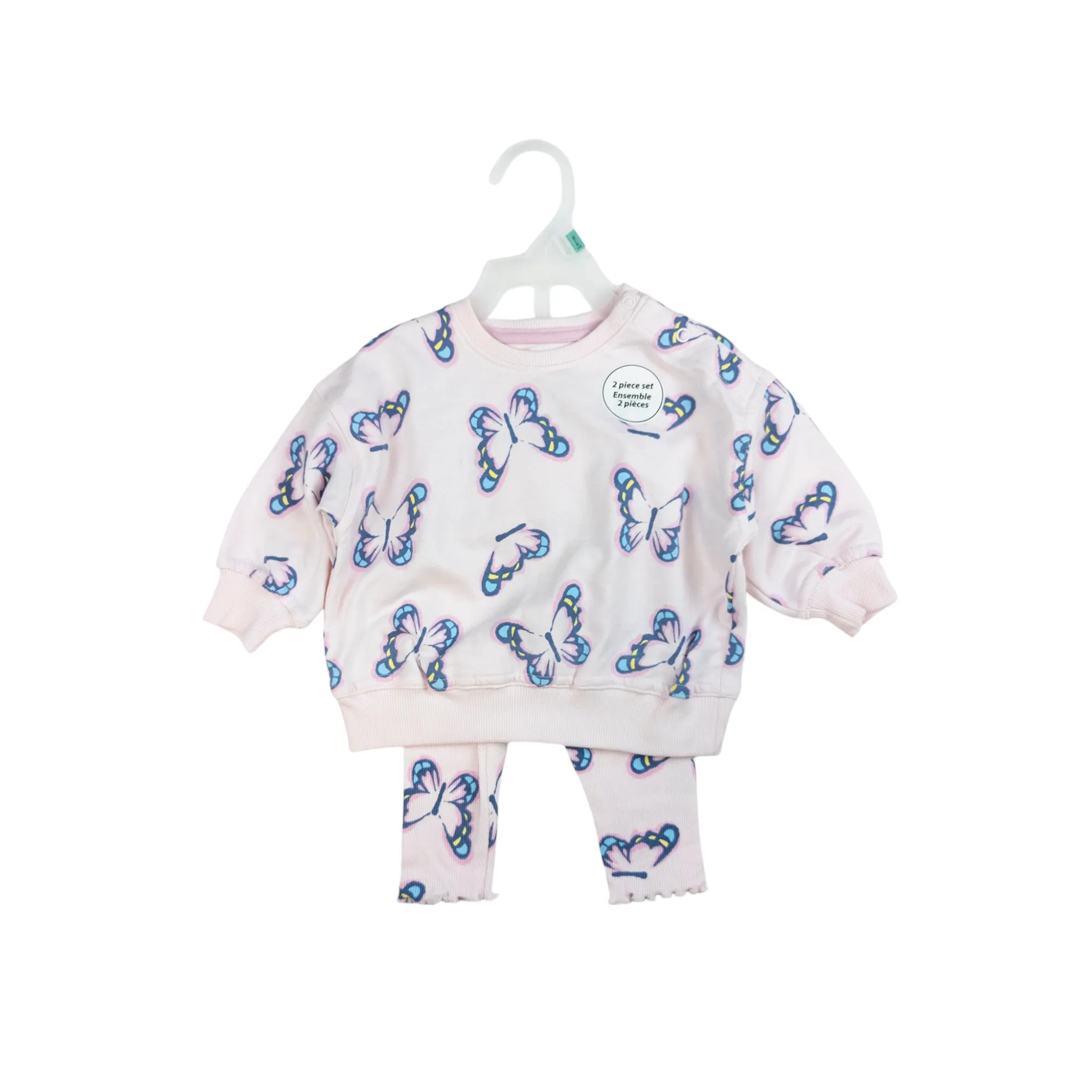 George sweatshirt   leggings 3-6m