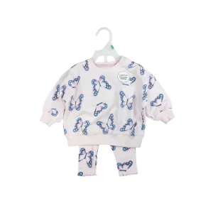 George sweatshirt   leggings 3-6m