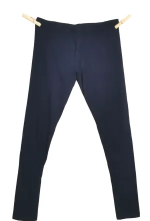 GIRL SIZE LARGE (10/12 YEARS) - GEORGE, Navy Blue Leggings EUC B8